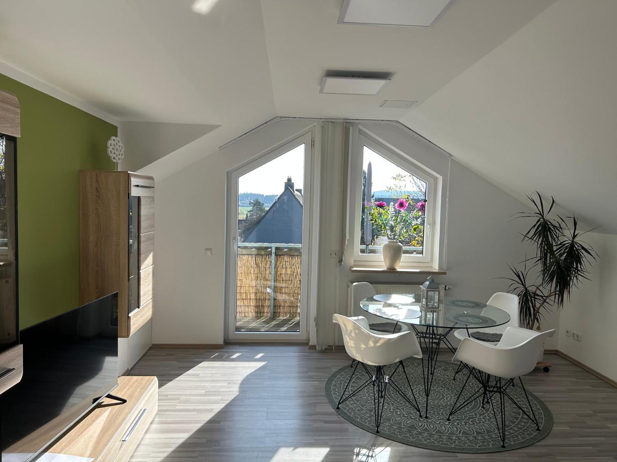 Apartment Kornbergblick Schwarzenbach an der Saale 外观 照片